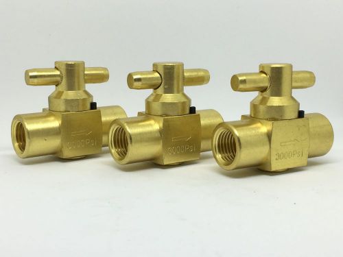 3 carpet cleaning 3000 psi brass shut-off ball valve for sale