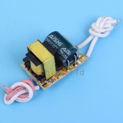 3x1W LED Driver Power Supply Constant Current 85-265V 220-240mA For Bulb Light