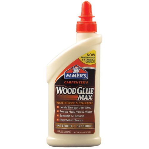 Elmers Carpenters Wood Glue Max -8oz 026000073004