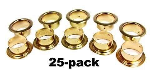 C. b. gitty 25pcs. brass candle cup grommets - 7/8&#034; (22.2mm) hole diameter for sale