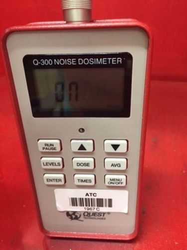 Quest Technologies Q200/Q300 Permissible Noise Dosimeter