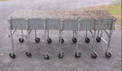 Industrial steel nestaflex skate wheel conveyor accordion roller factory 25&#039; l for sale