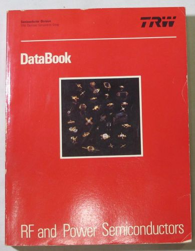 TRW RF &amp; Power Semiconductors DataBook 1983