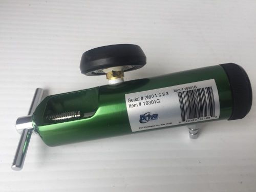 Drive ctu-18301g medical cga 870 standard oxygen regulator 0-8 lpm barb outlet for sale