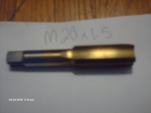 Metric Tap diameter M20 x 1.5 pitch Titanium Nitride