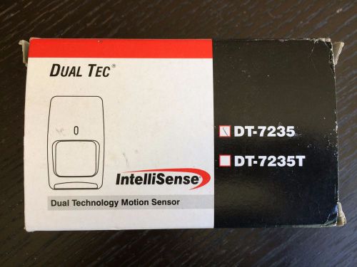 Intellisense Honeywell DT-7235 DT-7235T DUAL TEC Motion Sensor New in Box