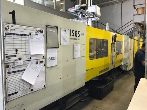 Used Pre-Owned 1994 Toshiba ISG-500 Ton Plastic Injection Molder for sale