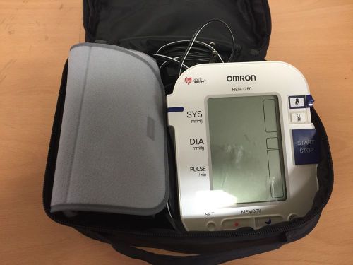 Omron hem-780 automatic blood pressure monitor w/ comfit cuff for sale