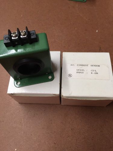 Katy Instruments AC Current Sensor New Lot Of Two Model 420 L 150 Amp