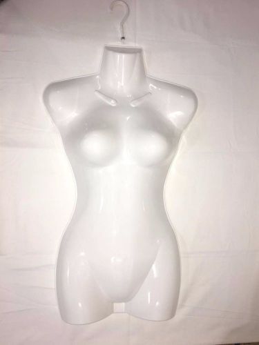 MANNEQUINS for Female white Medium size with hangers Plastic flesh Dress