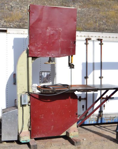 Large used 34&#034; vertical matal bandsaw for sale