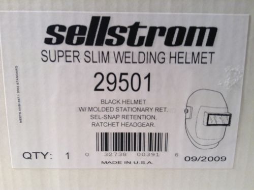 Sellstrom 29501 2&#034; x 4-1/4&#034; Welding Helmet