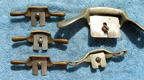 LOT OF 5 MACHINST CHANNEL SCRAPPERS