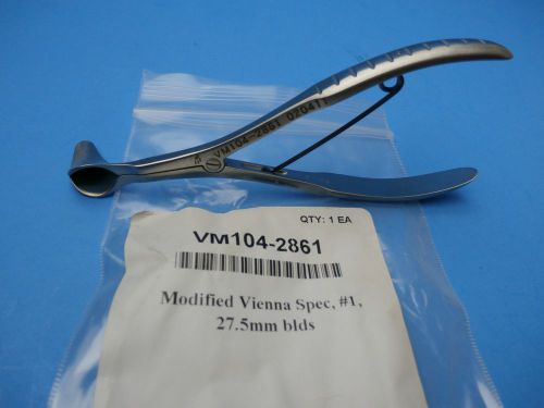 V.Muller-Modified Vienna Speculum #1(Blades 27.5mm) ENT Instruments. OR Grade