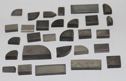Lot of 29 Mixed Tool Bit Carbide Tipped