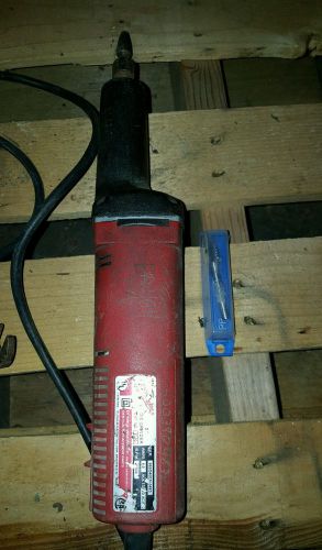 Milwaukee 4.5 Amp Die Grinder with Toggle Switch works great comes with 2 bits