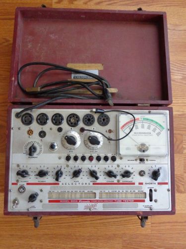 HICKOK 600A DYNAMIC MUTUAL TRANSCONDUCTANCE TUBE TESTER-CONDITION UNKNOWN
