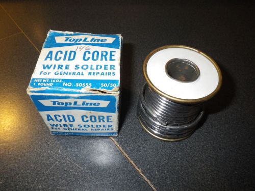 Top Line Acid Core Wire Solder