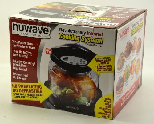 NuWave Oven Pro Plus 20631 Infrared Heat Bake Broil Barbecue Roast Electric Oven