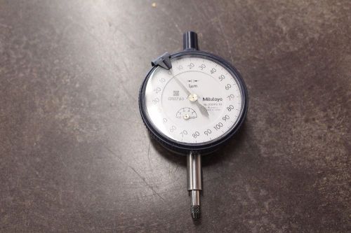 Mitutoyo 2109S-10 Micron Dial Indicator 0-1mm 0.001