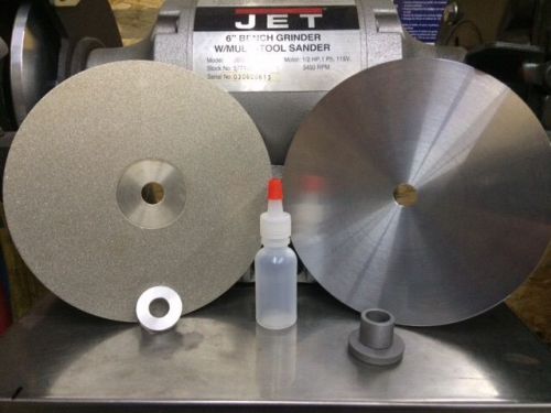 Tungsten sharpener, tungsten grinder Diamond Wheel setup for bench grinder