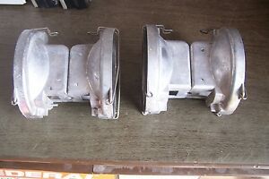 federal vintage federal Twin SOnic light Bar  rotating Parts