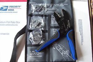 Blue-Point Ratcheting Terminal Crimper Pliers With Quick Change Jaws