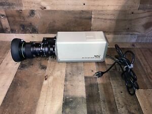 NEC NC-110 CCD Color Surveillance Camera w/ Canon TV Zoom Lens