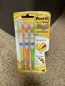 Post-it Flag Highlighter Pen 3pack