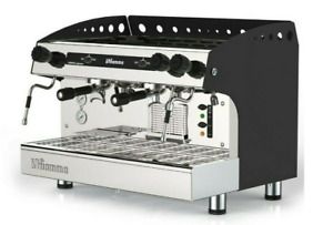Semi-Automatic Commercial 2 Group Espresso Machine Tall Cup Cappuccino Latte