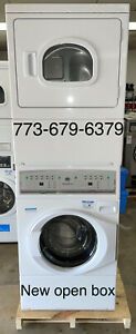 speed queen commercial stack washer &amp; electric dryer OPL