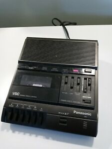 Panasonic RR-830 Standard Cassette Transcriber Recorder No Foot  Pedal