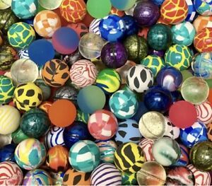 100 Premium Quality One Inch 27mm Bouncy Balls
