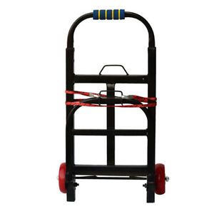 Folding and retractable trolley for compression resistant and wear resistant*