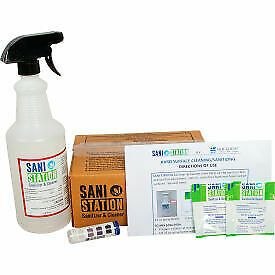 San Jamar Sani Station Hard Surface Cleaning Kit 200105HSKIT  - 1 Each