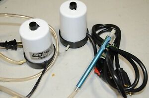 Grobet Pro-Craft Vacuum Tweezer System &amp; Air Vacuum Pump Model 1 Lot