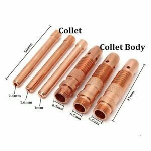 Accessories Welding Torch WP-17/18/26 Collet Replacement 17pcs Glass Cup