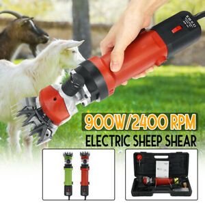110V/900W Electric Shears Shearing Clipper Animal Sheep Goat Pet Farm Machine