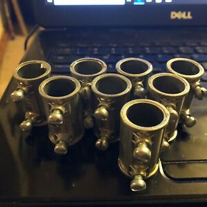 HALEX *SET OF 8* L122 EMT 1/2&#034; COUPLINGS  *NEW SURPLUS* !