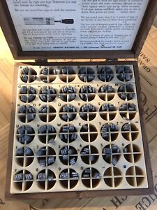 Kingsley Hot Stamp Machine Curved Face Wire Marking Type Small Letters/Numbers