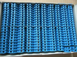 (100) Siemens 8WA1011-1BG11 Blue Single Pole Terminal Blocks 18-10 AWG NEW!!!