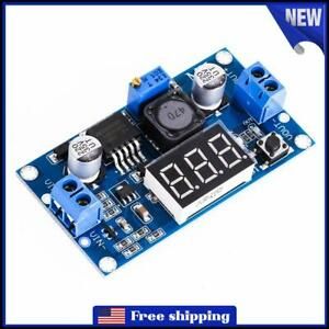 Step-down LM2596 Power Converter Module DC 4.0-40 to 1.3-37V LED Voltmeter 3