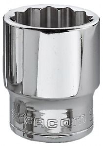 Facom J.18 18mm OGV 12 Point Bi-Hex Socket 3/8in Square Drive
