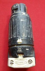 HUBBELL  CS6364C LOCKING INSULGRIP CONNECTOR 50A TWIST LOCK 125/250V 3P 4W
