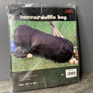 Texsport 21&#034; X 36” Duffel Bag, Black 10535