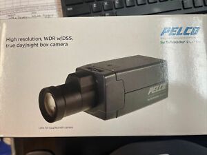 NEW PELCO C20-DW-6 BOX CAMERA WDR HI RES 1/3 IN 12/18-32V NTSC (NO LENS)