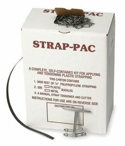PAC STRAPPING PRODUCTS SP-W Strapping Kit,Polypropylene,3000 ft. L
