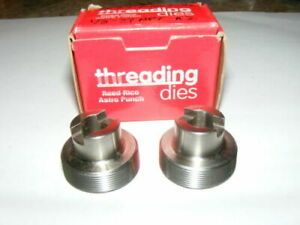 Reed Thread Roll Rolling Dies 1/8 - 27  NPT - NICE CONDITON - NEW IN BOX