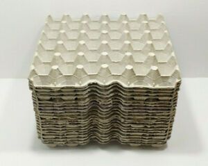 Lot of 20 Pieces Egg Cartons Paper Trays Flats 30 Count Eggs Hatching Crafts