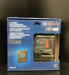Bosch GPL 3 R  3-Point Self Leveling Alignment Laser